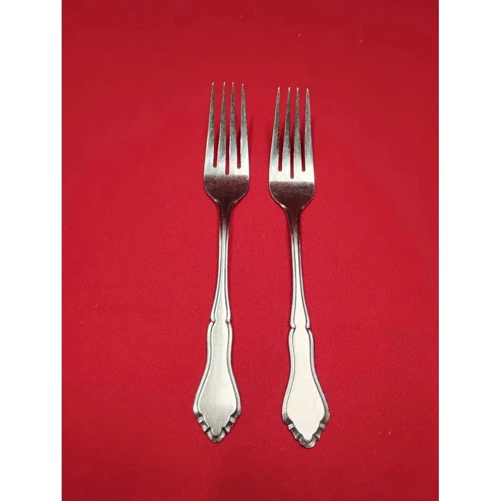 Vintage Rogers Glendale Stainless Flatware Lot 14 Pc